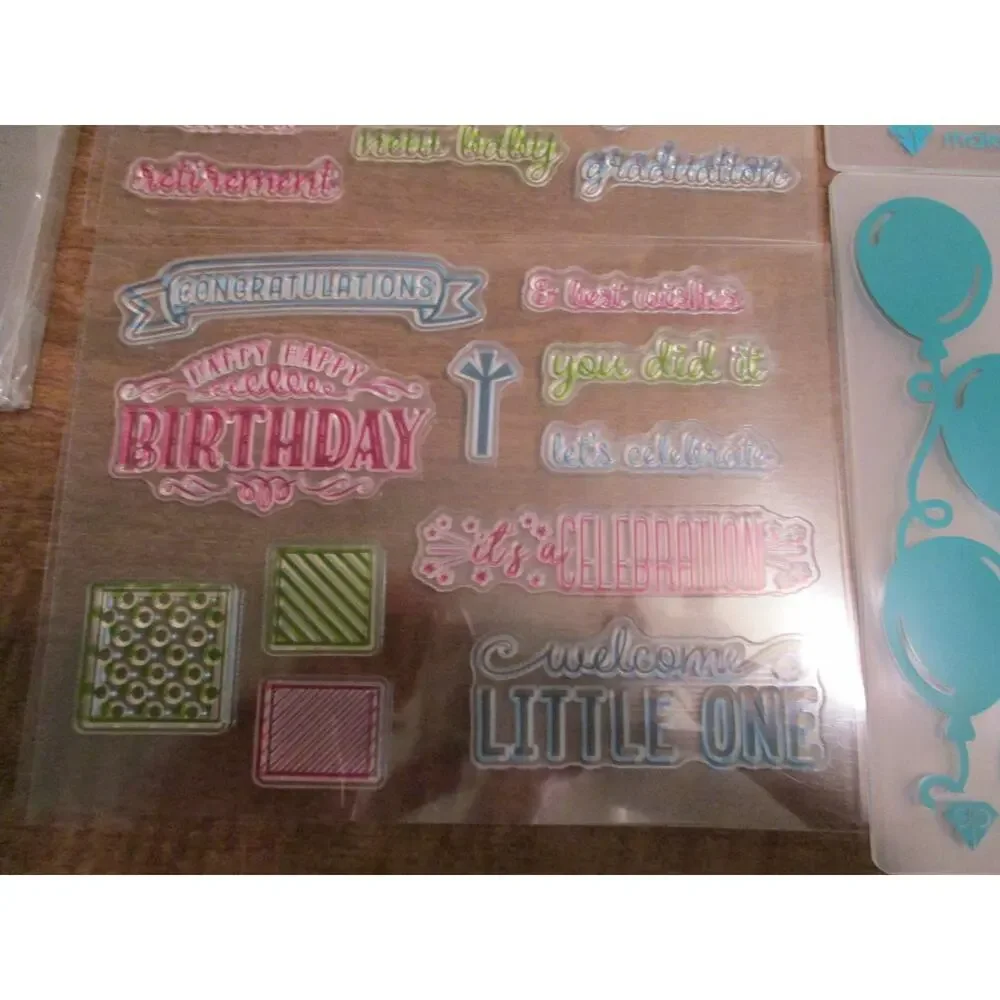 DIAMOND PRESS OCCASIONS STAMP DIE MASK SET